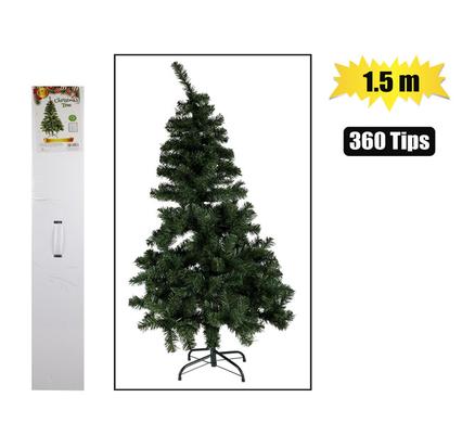 XMAS TREE 1.5m GREEN (360 TIPS) PREMIUM