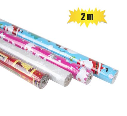 XMAS STATIONERY GIFT WRAP 2mx700mm 60gsm