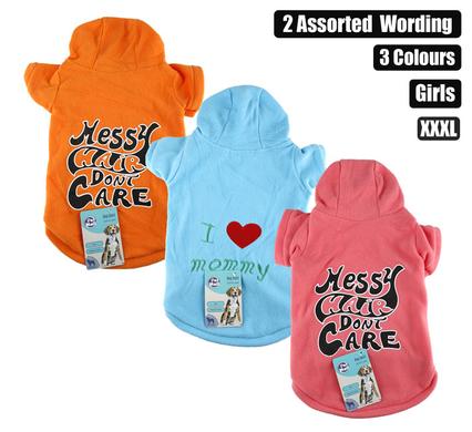 PET DOG SHIRT WINTER GIRL-XXX LARGE