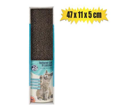 PET CAT SCRATCH PAD CARDBOARD 47x11x5cm