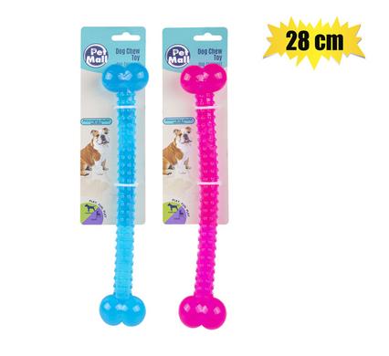 PET DOG TOY STICK TPR HARD 28cm
