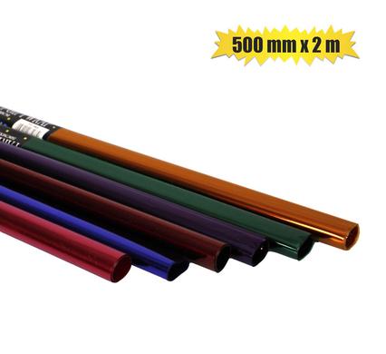 GIFT-WRAP CELLOPHANE ASSTD 500mmx2m