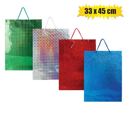 GIFT-BAG HOLOGRAM JMB 33x45.7cm GLOSS