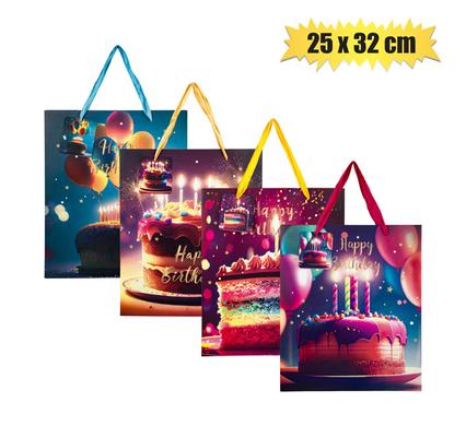 GIFT-BAG DESIGNER LRG 25x32cm HAND-MADE