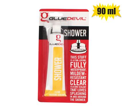 GLUE-DEVIL SILICONE 90ml SHOWER (CLEAR)