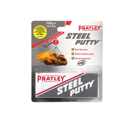 PRATLEY STEEL PUTTY 100g-PACK