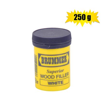 BRUMMER WOOD-FILLER 250g WHITE