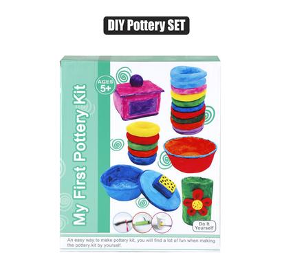 ART+CRAFT DIY FIRST POTTERY SET