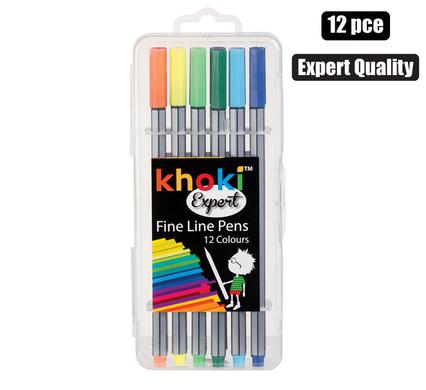 ART+CRAFT FINELINER PENS EXPERT 12PC