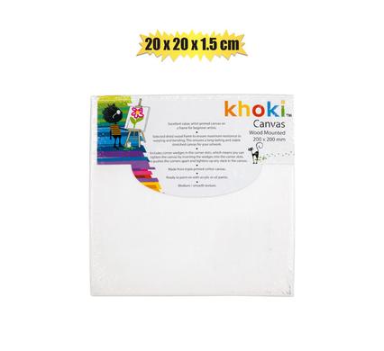 ART+CRAFT PAINT CANVAS 20x20cm WOOD MNT