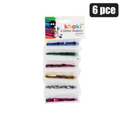 ART+CRAFT GLITTER 6PCE THIN
