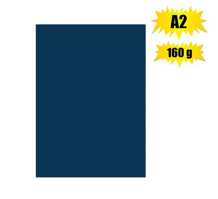 ART+CRAFT BOARD A2 160g SHEET BLUE BR