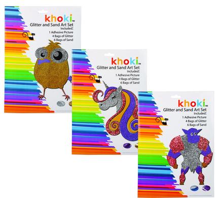 ART+CRAFT CREATE GLITTER+SAND ART SET