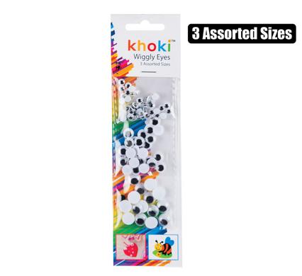 ART+CRAFT ACCESSORIES EYES ASSTD