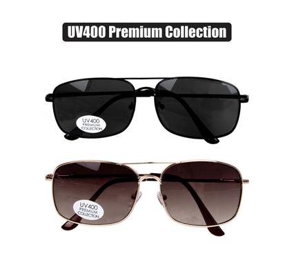 SUNGLASS PRE/MENS SQ METAL