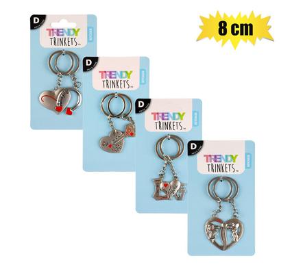 KEYCHAIN LOVE ASSTD 8cm