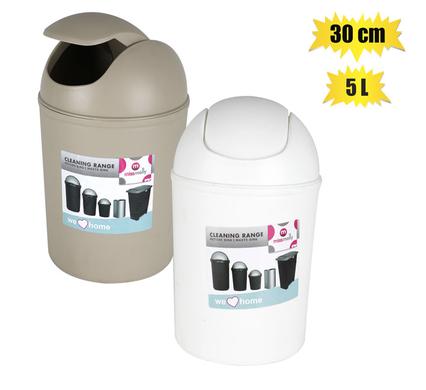 WASTEPAPER-BASKET PL 5L 30cm