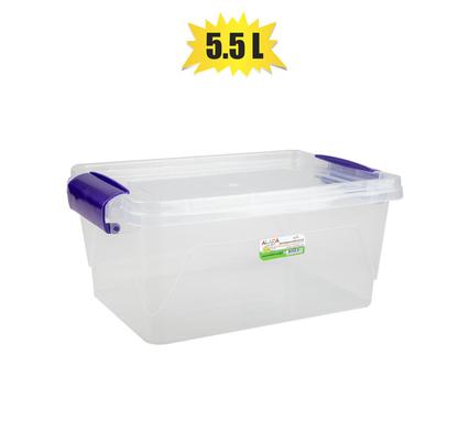STORAGE BOX CLEAR ELITE 5,5L 20x31x13cm