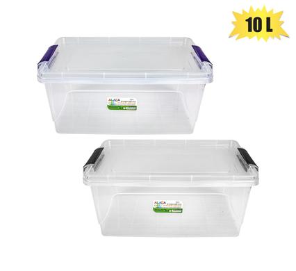 STORAGE BOX CLEAR ELITE 10L 23x 36x15cm