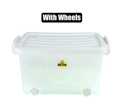 STORAGE BOX GLIDER 16L 39x30x19cm WHEELS