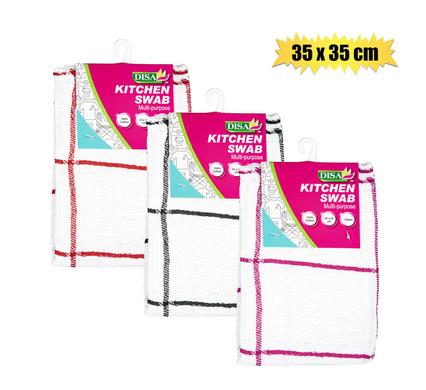 SWAB COTTON 35x35cm JACQUARD