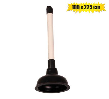 FORCE-CUP RUBBER 100mm-DIAx225mm-HANDLE