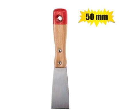 SCRAPER PAINT WOODEN HANDLE 50mm