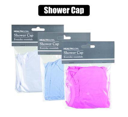 SHOWER CAP PVC ASSTD