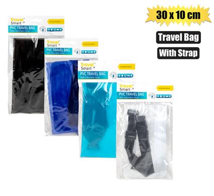 TRAVEL BAG 30x10cm PVC