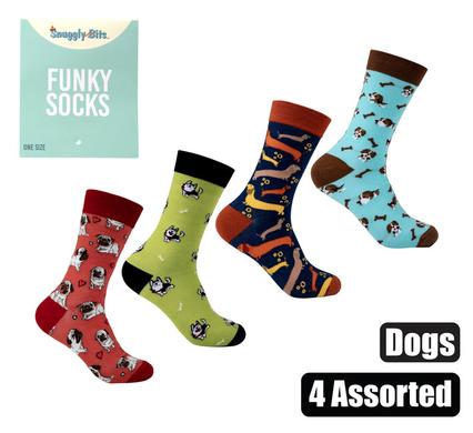 SOCKS UNISEX DOG DESIGNS