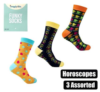 SOCKS UNISEX ZODIAC LEO/VIRGO/LIBRA