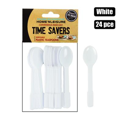 CUTLERY PL TEASPOONS 24PCE