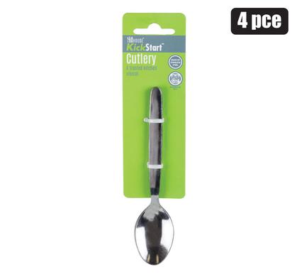 CUTLERY TEASPOONS 4PC ELOFF KICKSTART