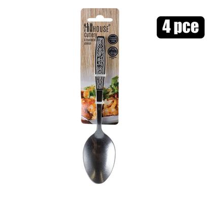 CUTLERY TABLESPOONS 4PC ROSE HILLHOUSE