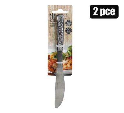 CUTLERY KNIVES 2PCE ROSE HILLHOUSE