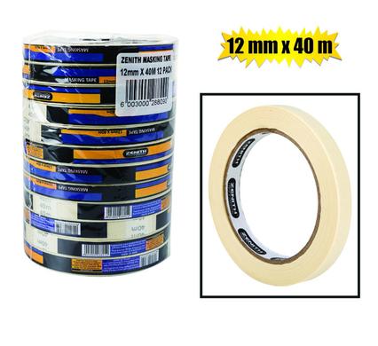 TAPE MASKING 12mmx40m ZENITH