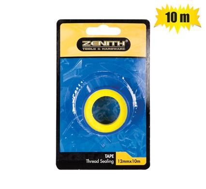TAPE THREAD-SEALING 12mmx10m-ROLL ZENITH