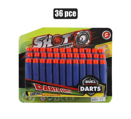 GUN REFILL FOAM DARTS 36 PIECE