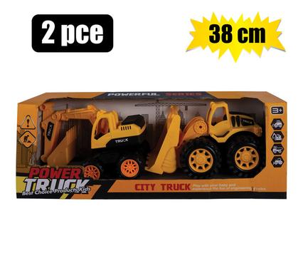 VEHICLE CONSTRUCTION 2PC 38cm