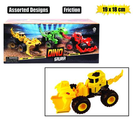 VEHICLE FRICTION TRANSFORM DINO 19x18cm
