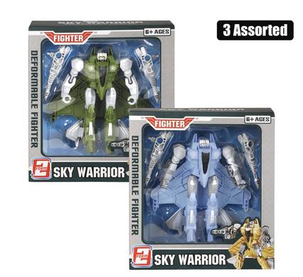 BOYS PLAYSET TRANSFORM SKY ROBOT 23x21cm