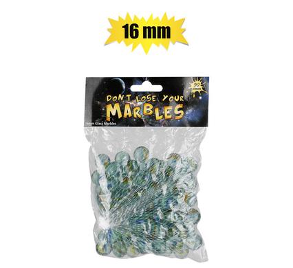 BOYS PLAYSET GAME MARBLES 16mm 90PC