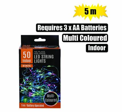 LIGHT FAIRY LED-50x COL 5m B/O