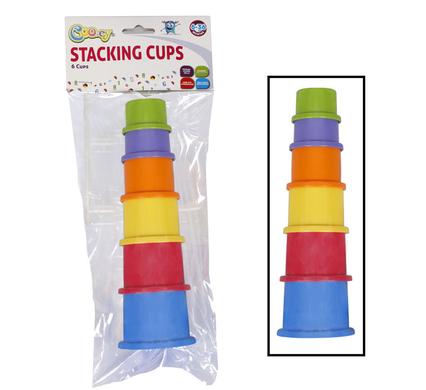 BABY TOY EDU PLAY/LEARN CUP STACKING