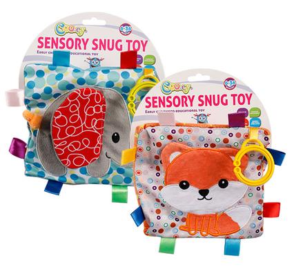 BABY TOY EDU SQUEAKY SNUG FRIENDS
