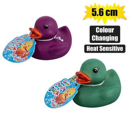 BABY VINYL THEMED DUCK 5.6cm, COLOURCHAN