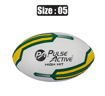 BALL RUGBY SIZE-5 RUBBER PIMPLE GRIP