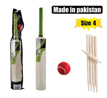 CRICKET-SET SIZE 4 POLYBAG
