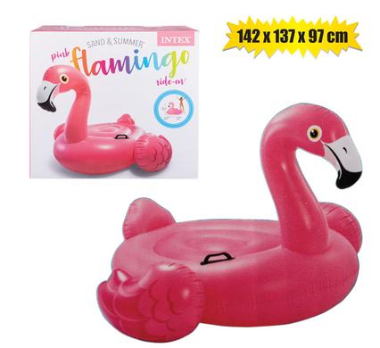 INTEX RIDE-ON FLAMINGO 142x137x97cm
