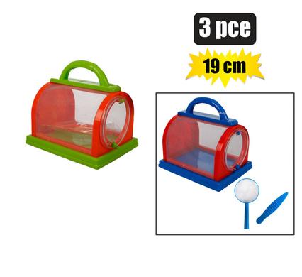 ANIMALS INSECT VIEWER 3pc SET 19cm